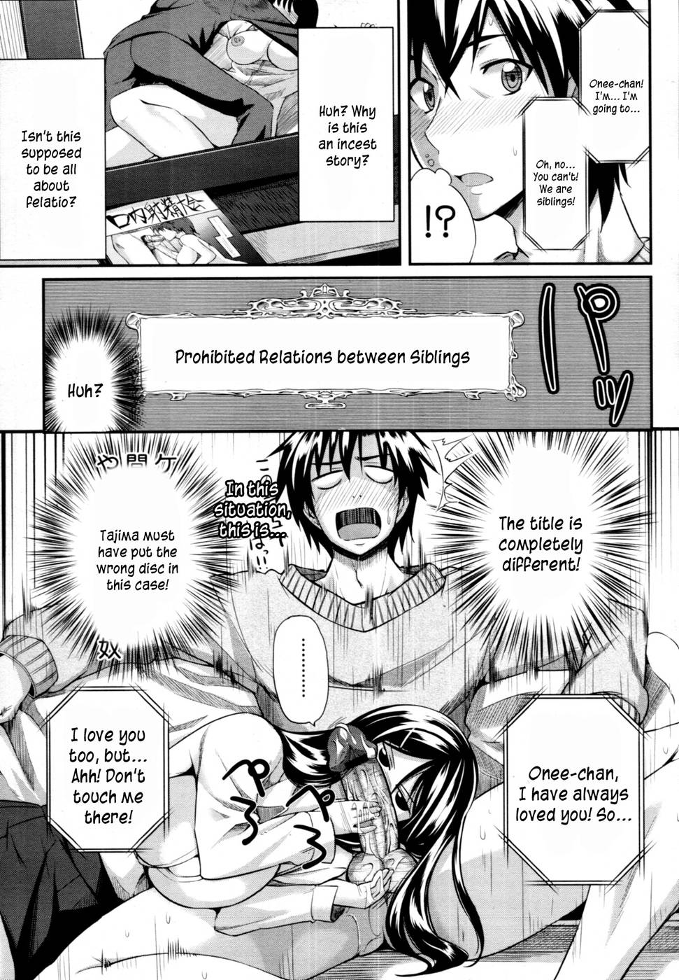 Hentai Manga Comic-Two Siblings' Fela Pure-Chap1-11