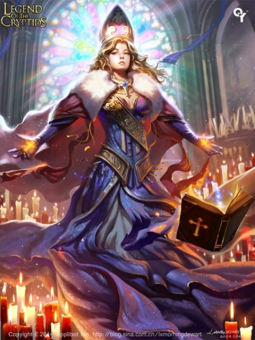 As belas ilustrações de mulheres com temas de fantasia para games de Liang Xing Liang Xing deviantart ilustrações fantasia mulheres sensuais card games legend cryptids