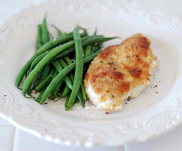 The Enchanted Cook Parmesan Crusted Chicken {Hellmann's Mayo Recipe}