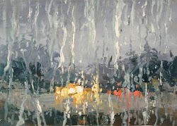 TOM BROWN FINE ART: RAIN ON THE WINDSHIELD by TOM BROWN