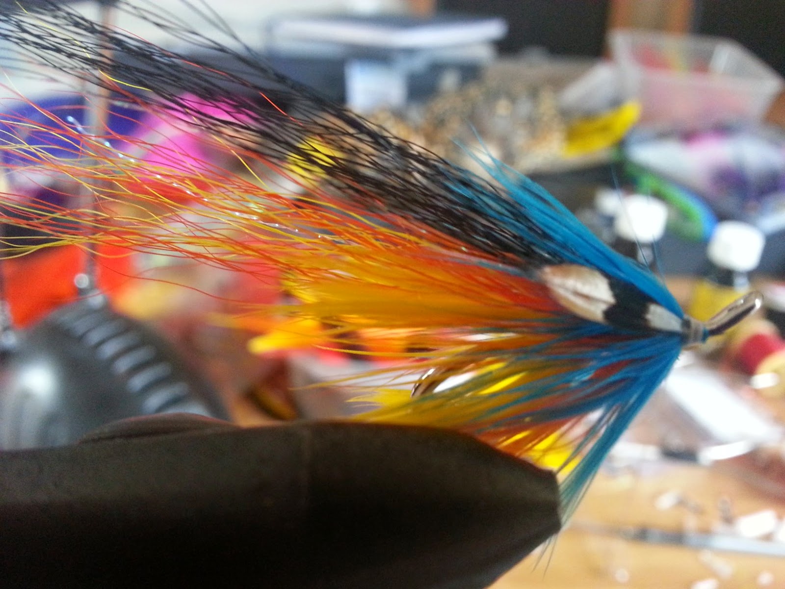 Salmon Fly How Do I Tie / How To Tie A Kinermony Killer Flamethrower