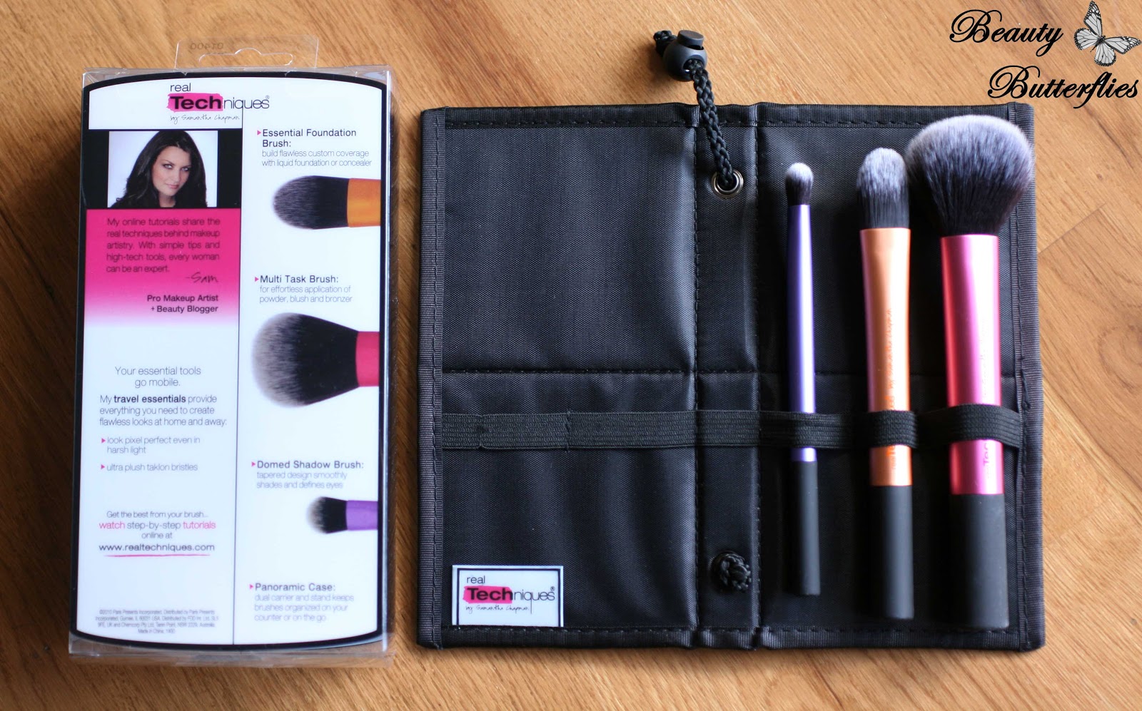 Real Techniques Travel Essentials Brush Set 2025