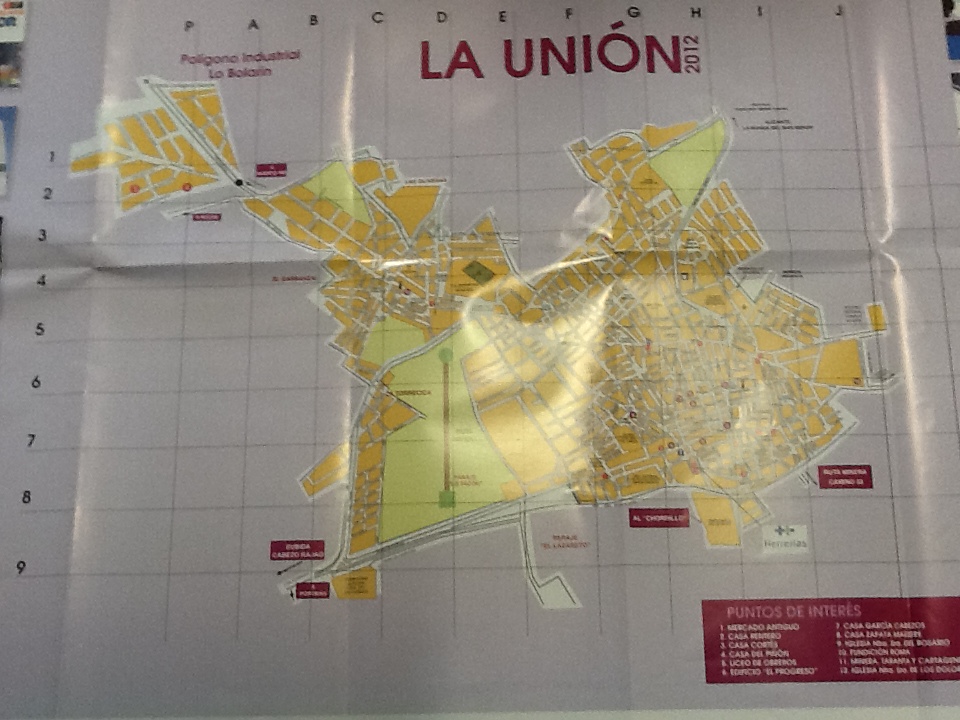 La Unión Mapa de la unión...