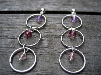 DIY oorbellen/earrings 'match' free earrings tutorial made by moois van m(i)e