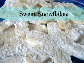 Sweet Snowflake Treats for a #Frozen or Snow Day Party 