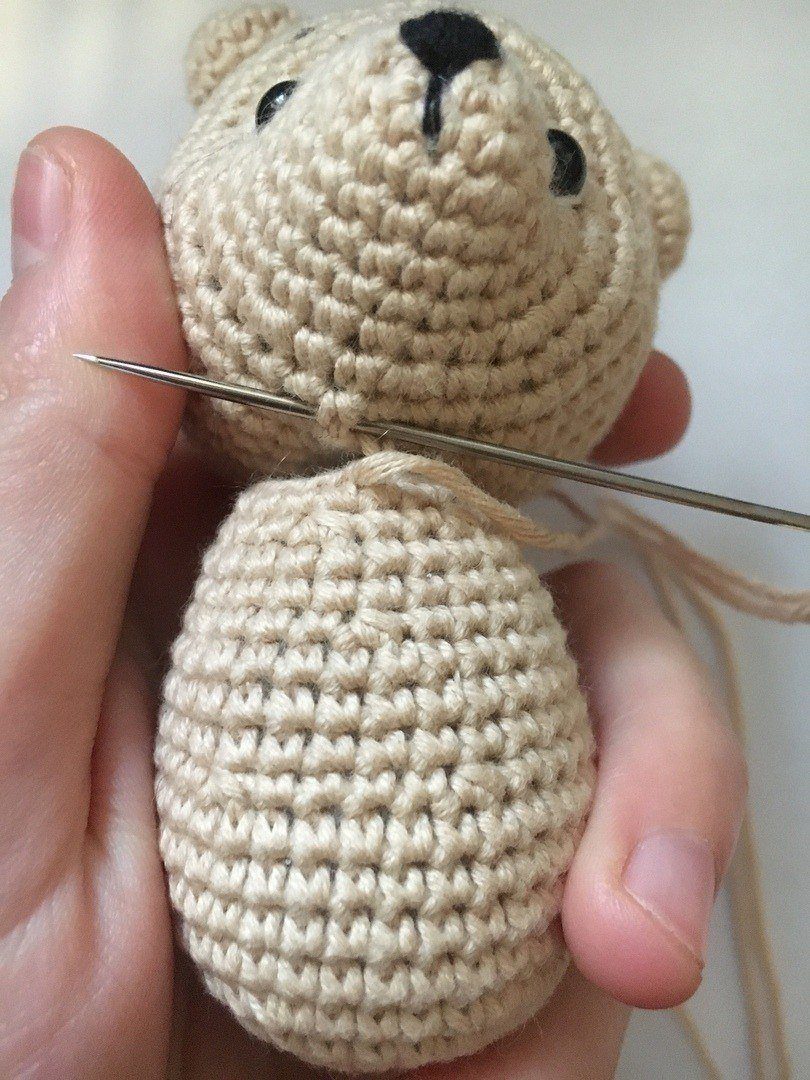 Crochet bear tutorial