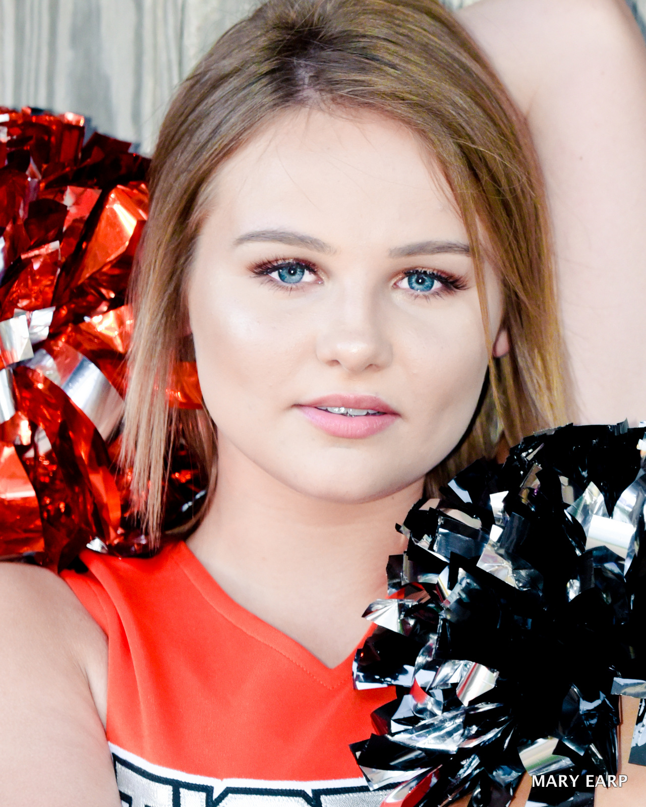 Princess and Outlaw Photography: CHEER HEADSHOTS 2018-19 JV - VARSITY