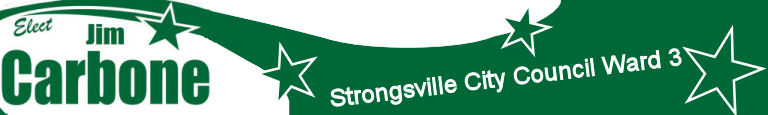 Jim Carbone Strongsville Councilman Ward 3