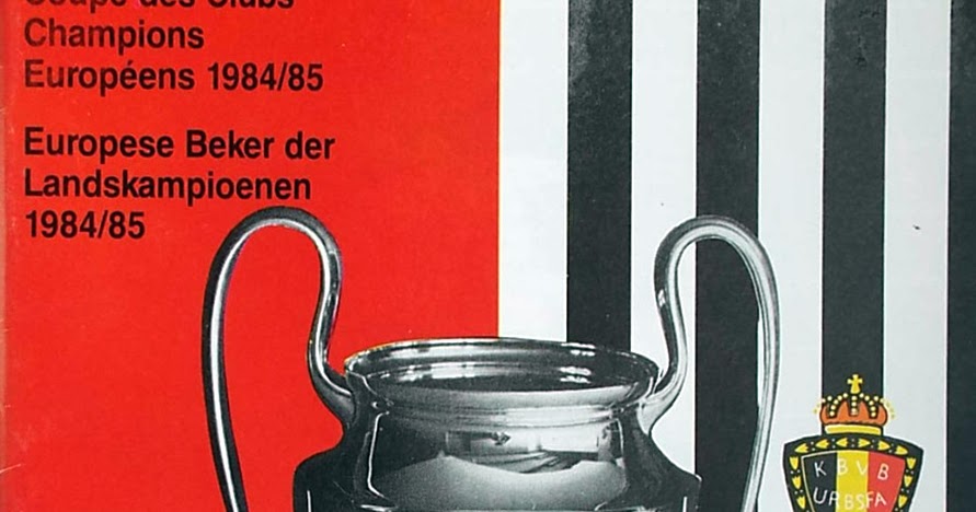 FINALE COUPE DES CLUBS CHAMPIONS 1985. Juventus vs Liverpool.