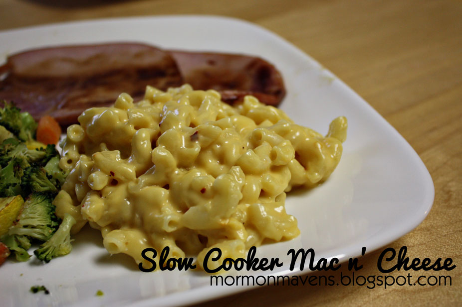 Mormon Mavens in the Kitchen Slow Cooker Mac n' Cheese