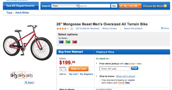 mongoose beast specs