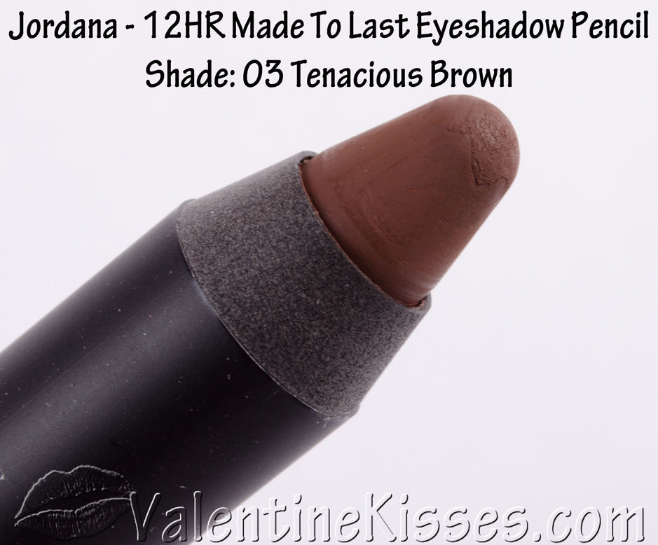 Valentine Kisses Jordana 12HR Made To Last Eyeshadow Pencils all 8