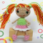 patron gratis muñeca amigurumi