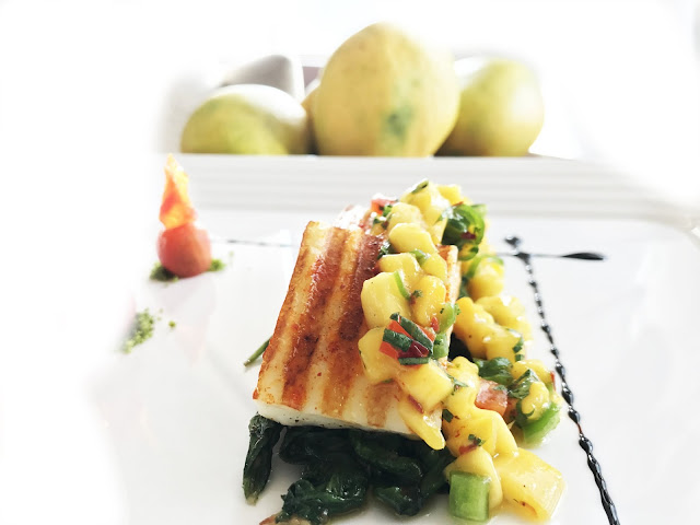 peri peri grilled halloumi and mango salsa peri peri grilled halloumi and mango salsa