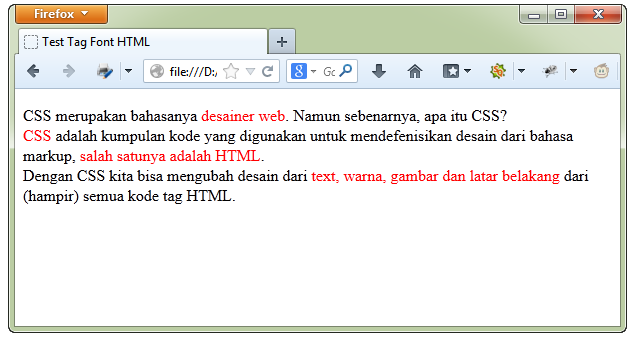 Penjelasan Lengkap Mengenai CSS - Fourth Groups PTI17