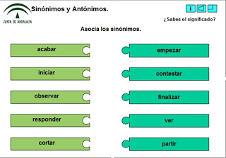 Falando enténdese a xente...: SINÓNIMOS E ANTÓNIMOS