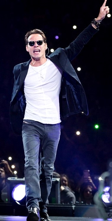 Marc Anthony Foto de Marc Anthony en el escenario