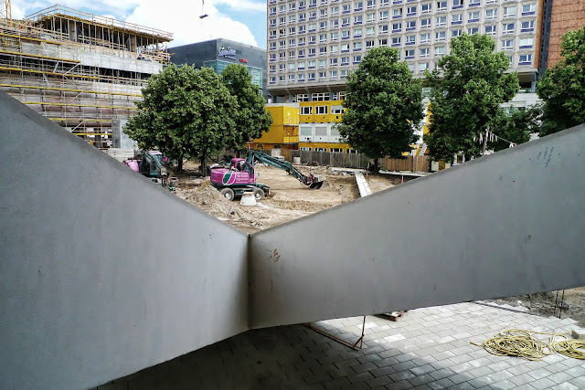 Baustelle Freiflächen am Fernsehturm, Alexanderplatz, 10178 Berlin, 14.06.2013