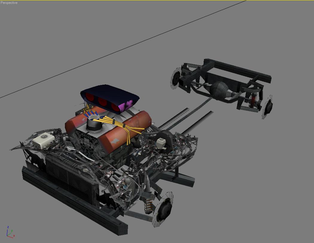 GTA SA CARS: engine