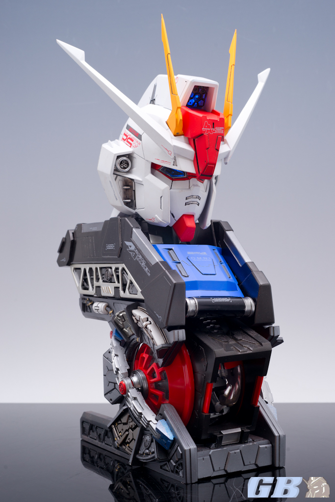 GUNDAM GUY: 1/24 Scale NeoGrade Strike Gundam Bust - Painted Build