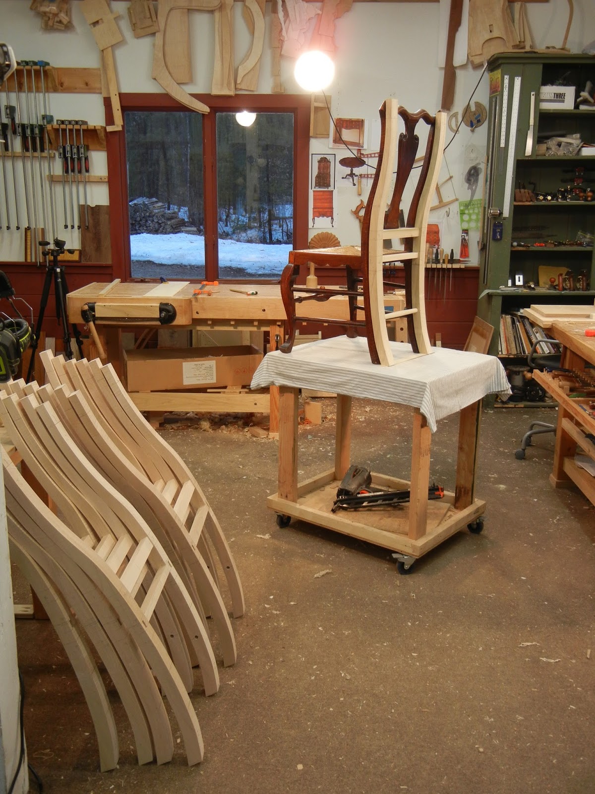 reproduction chair making process