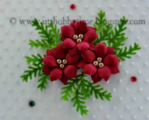 http://www.utshobbytime.blogspot.com/2015/01/handmade-christmas-holiday-greeting-embossed-cas-card-easy-free-poinsettia-punched-paper-flower-tutorial-technique.html