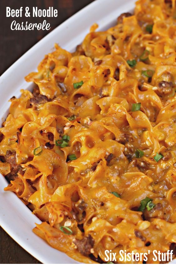 Beef And Noodle Casserole Recipe