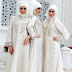 Model Baju Putih Wanita Muslim Atasan