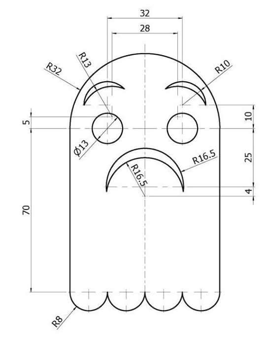 Chia Sẻ 15 Mẫu Bài Tập Vẽ Cad 2D/3D (Phần 6)