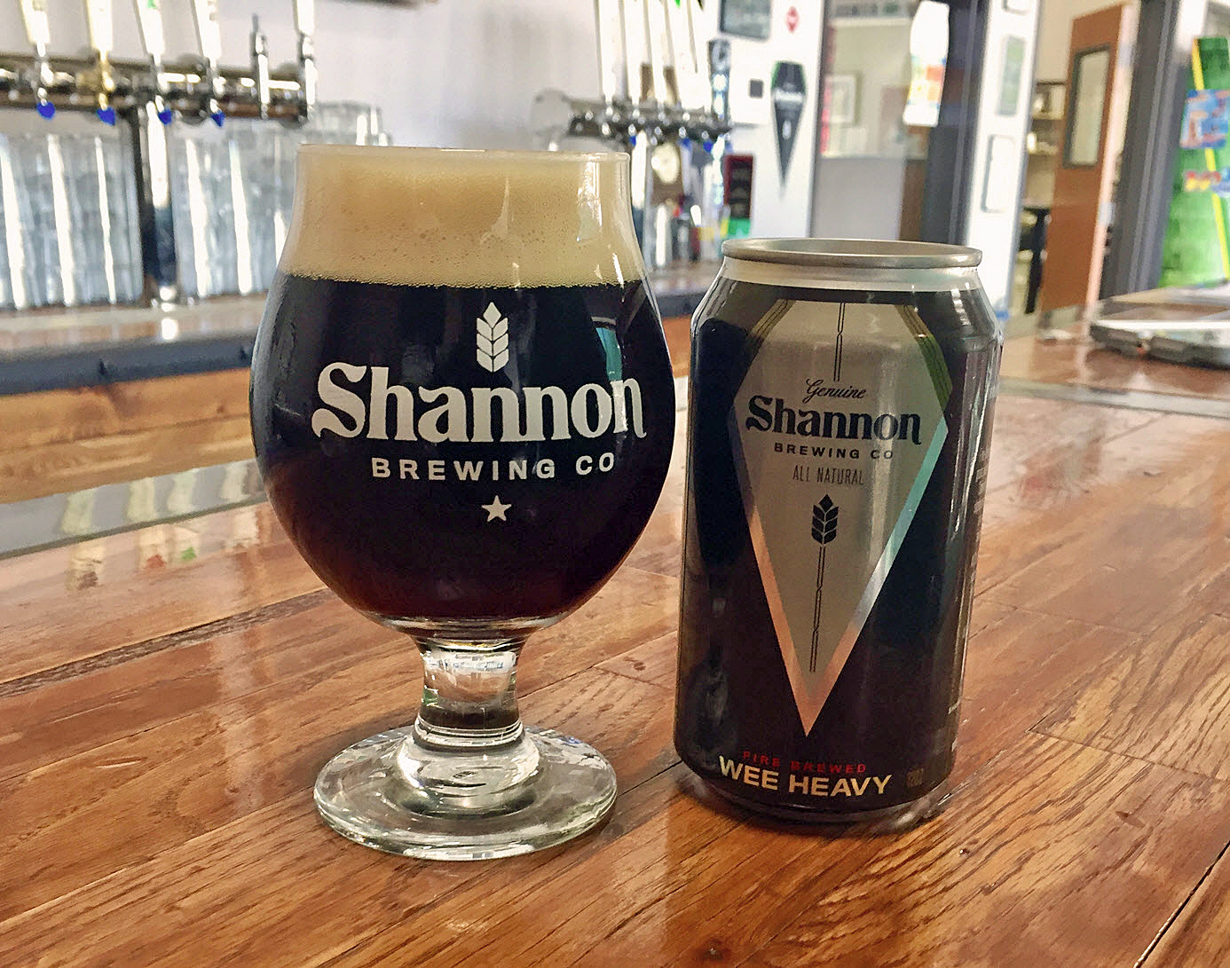 Shannon launching Wee Heavy, November 6 Beer in Big D