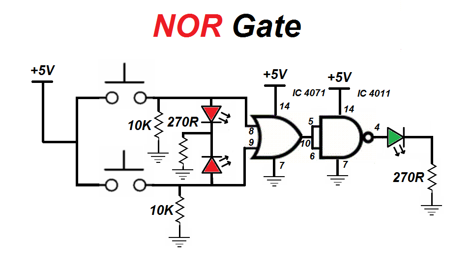 Educational Logic gate Simple Projects