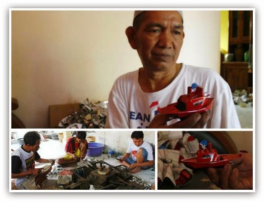 Sukses Bisnis Mainan Tradisional Perahu Klotok  - Kompas