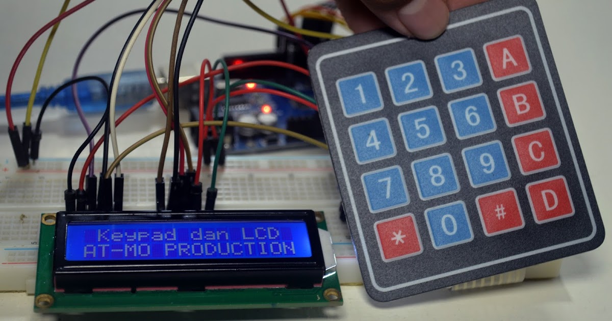 AT-MO PRODUCTION: Cara menampilkan hasil dari Keypad ke LCD 16 x 2 ... image.