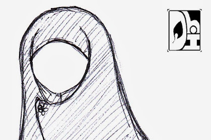 Sketsa Kartun Muslimah Mudah Digambar : 75 Gambar Kartun Muslimah ...