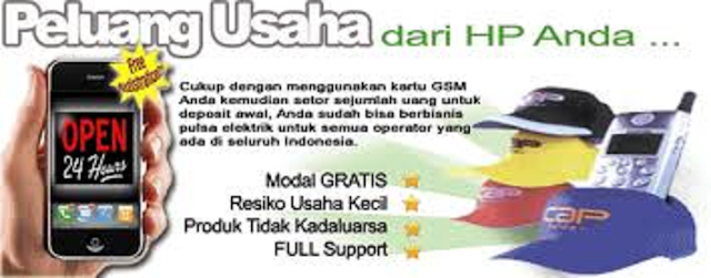 Peluang Usaha Sampingan atau Bisnis Pulsa Yang Masih Sangat Menjanjikan Peluang Usaha Sampingan atau Bisnis Pulsa Yang Masih Sangat Menjanjikan