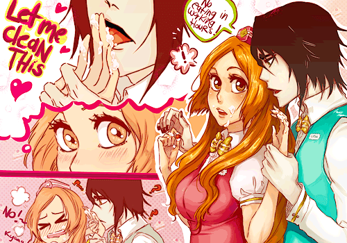 Resultado de imagen para ORIHIME Y ULQUIORRA