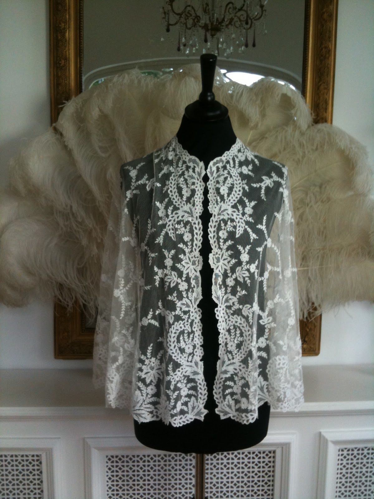 Rosemary Cathcart Antique Lace and Vintage Fashion Antique Lace Shawls