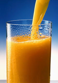 Orange juice. Orange juice.