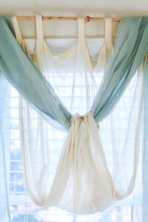 Driftwood Window Treatment Curtain Rod