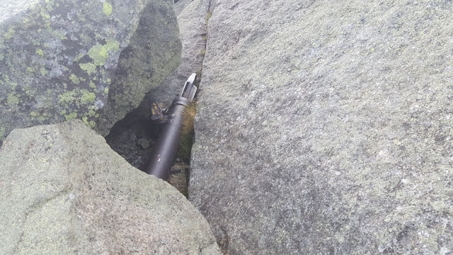 Débris d'avions sur le mont Wright