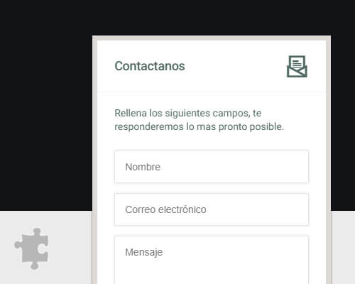 vanilla js formulario contacto