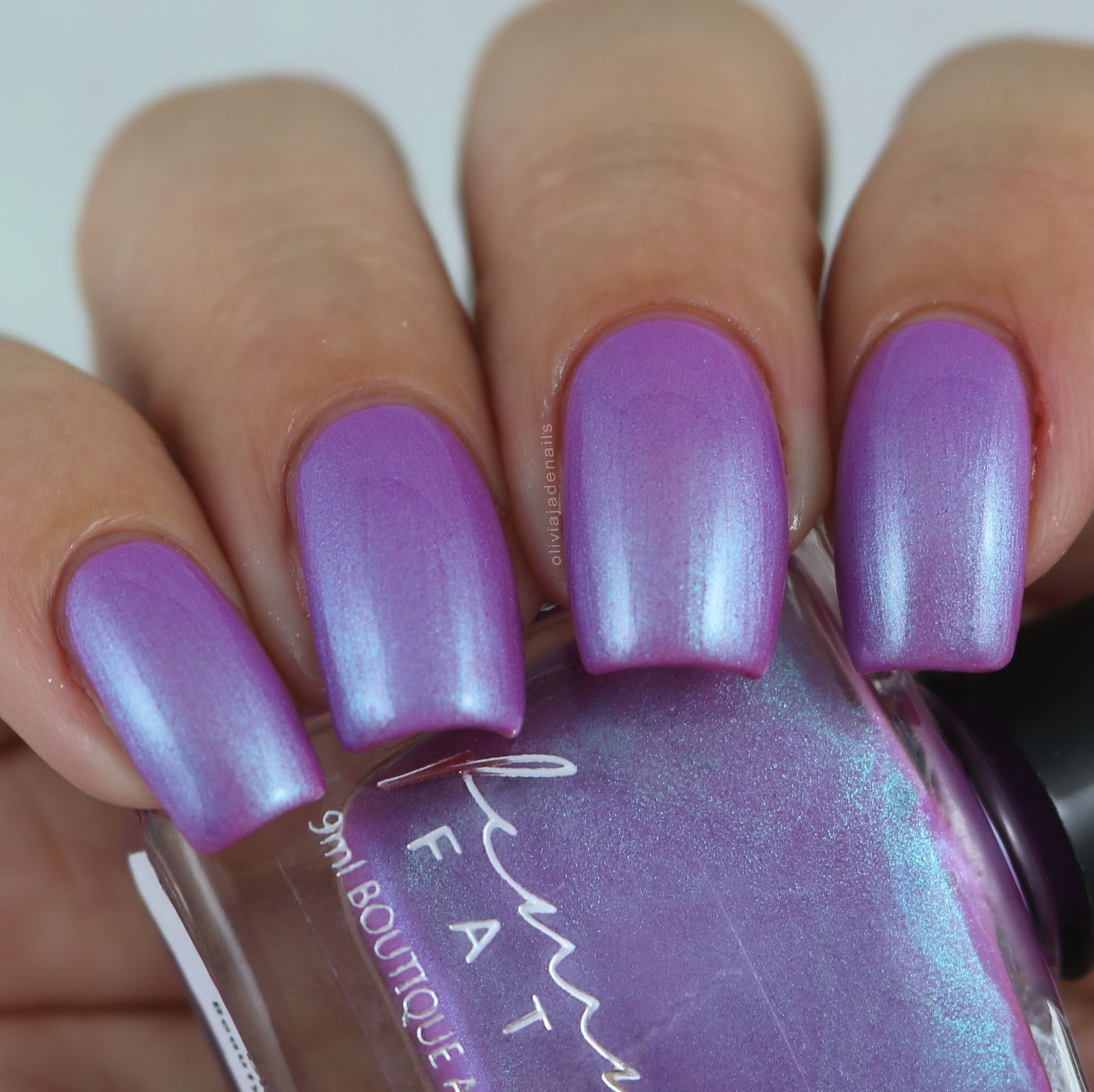 Femme Fatale Cosmetics Dreamscape swatched by Olivia Jade Nails