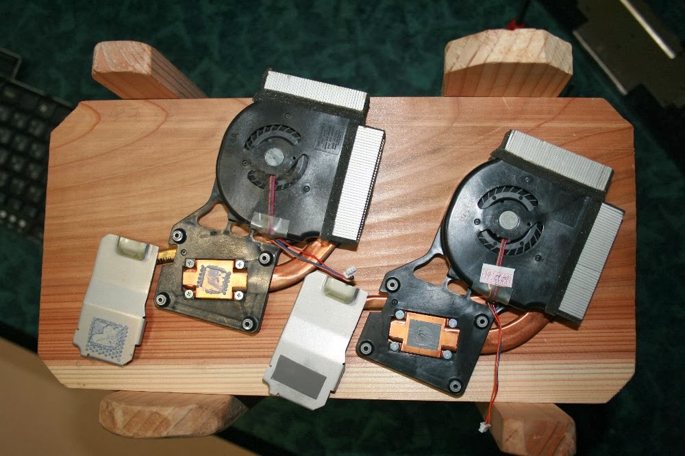 デジタルグッズとバイクの日々: ThinkPad R61e ファン交換 再び