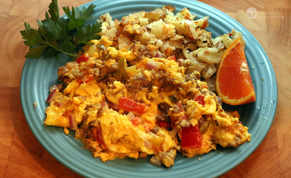 IHOP Cheeseburger Omelete Vs Homemade The not so secret life of A.C