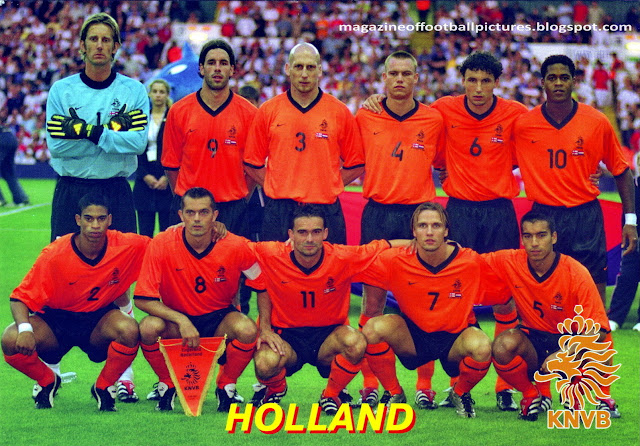 EQUIPOS DE FÚTBOL: HOLANDA Selección