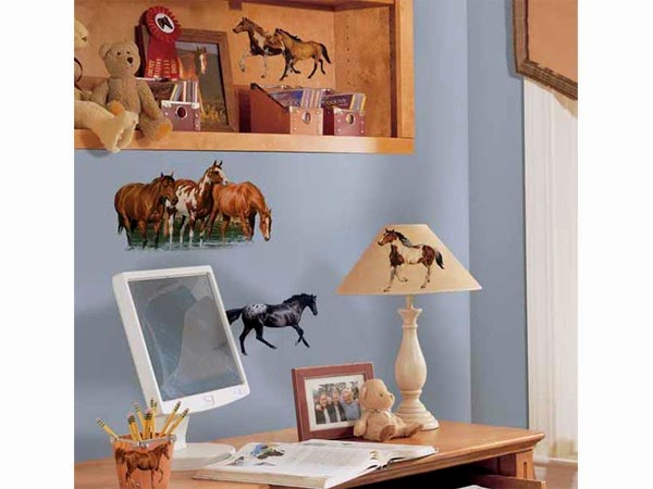 Habitaciones temática caballos - Ideas para decorar dormitorios
