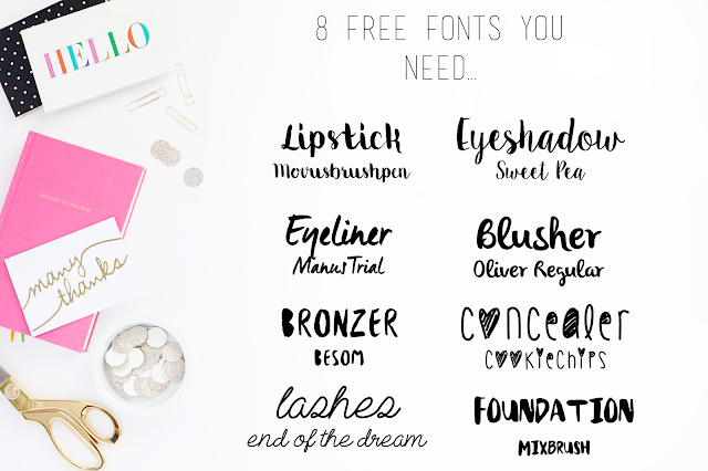 8 Free Fonts You Need In Your Life