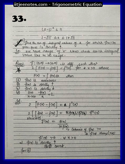 trigonometric equation notes download kare5