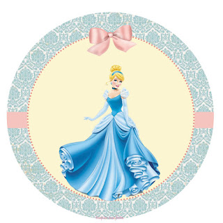 Cenicienta con Fondo Provenzal: Etiquetas para Candy Bar para Imprimir Gratis.. Cenicienta con Fondo Provenzal: Etiquetas para Candy Bar para Imprimir Gratis.