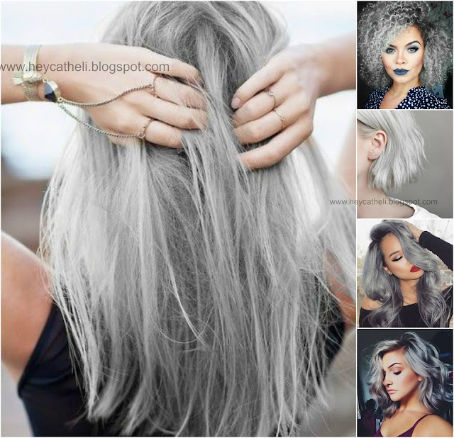 cabelos cinzas acinzentados granny hair cabelo cinza